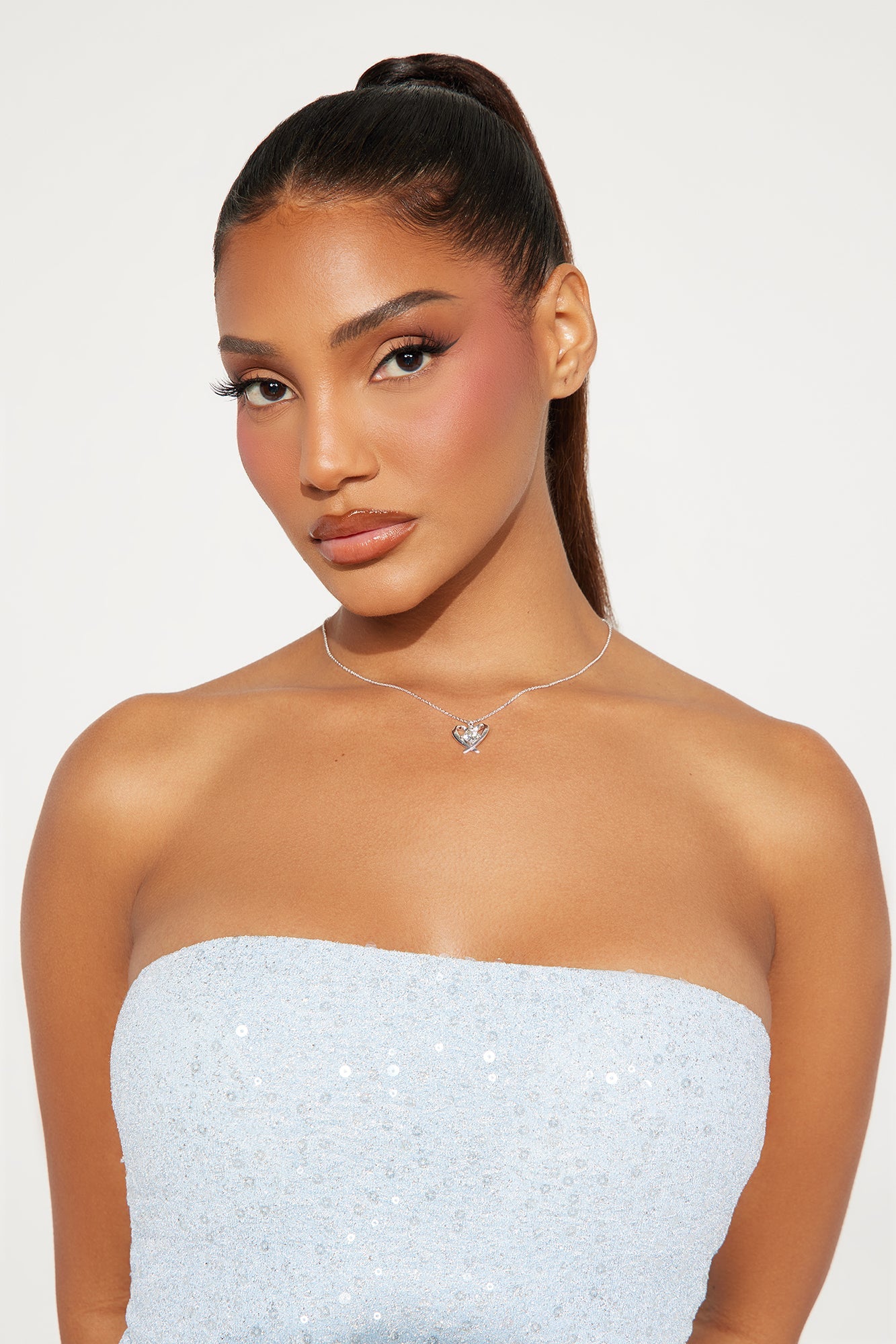 Senara You're The One Necklace - Silver