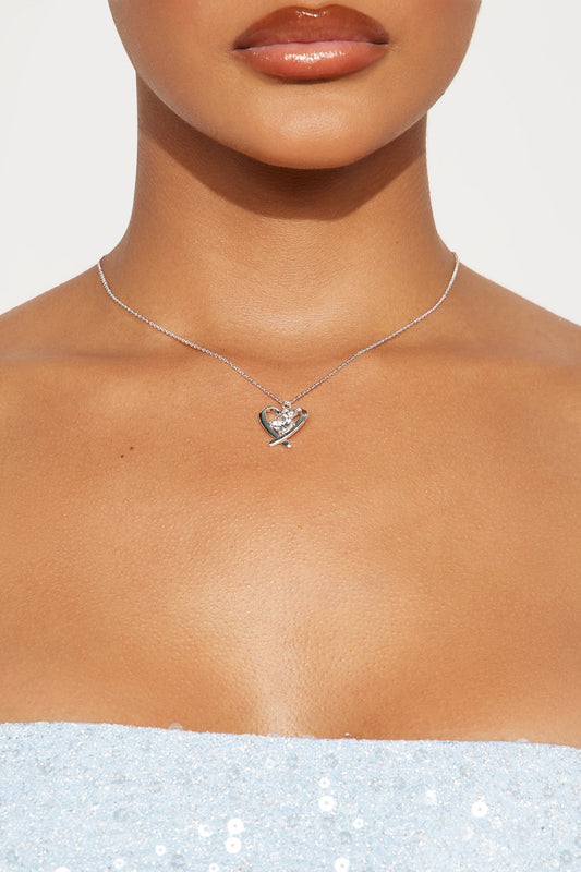 Senara You're The One Necklace - Silver