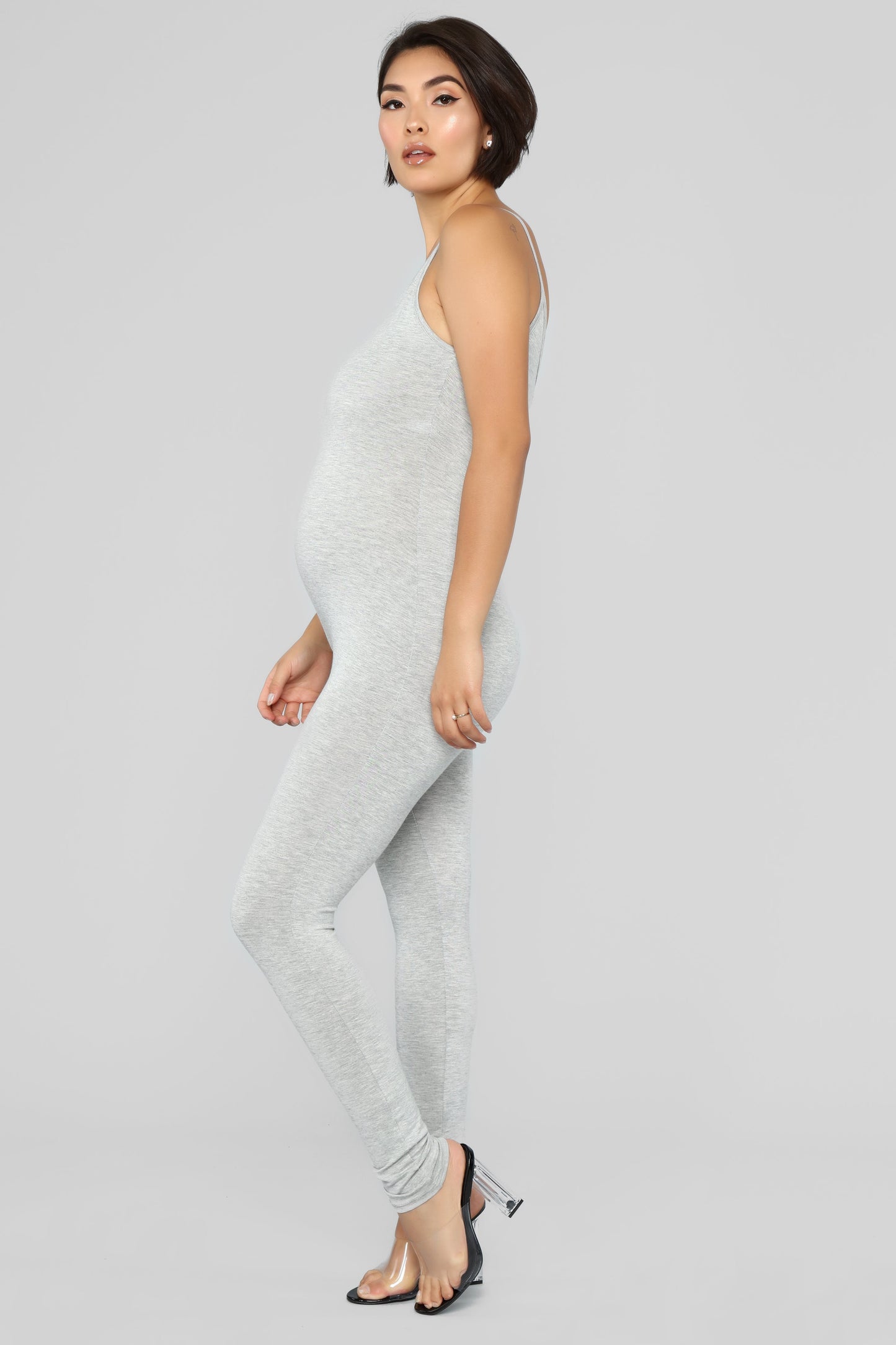 Nova Season Jumpsuit - Heather Grey