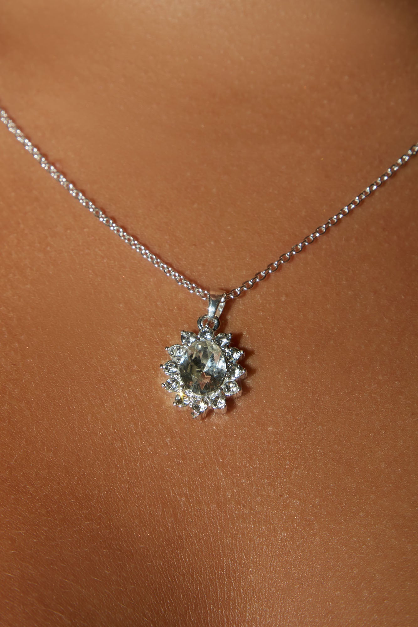 Cutie Alert Necklace - Silver