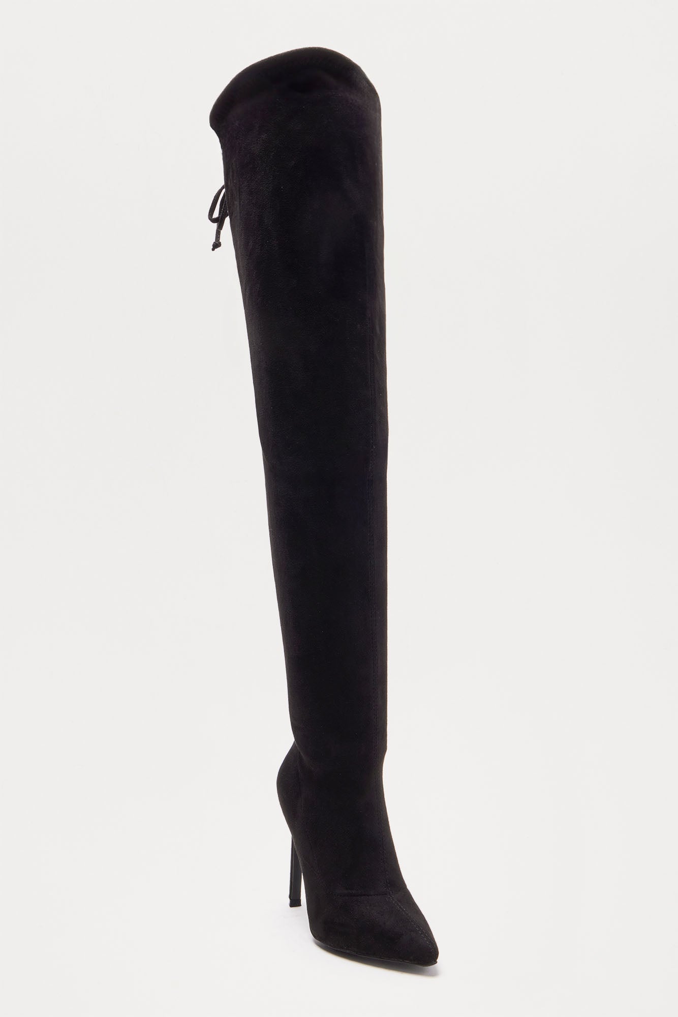 Vicky Over The Knee Boot - Black