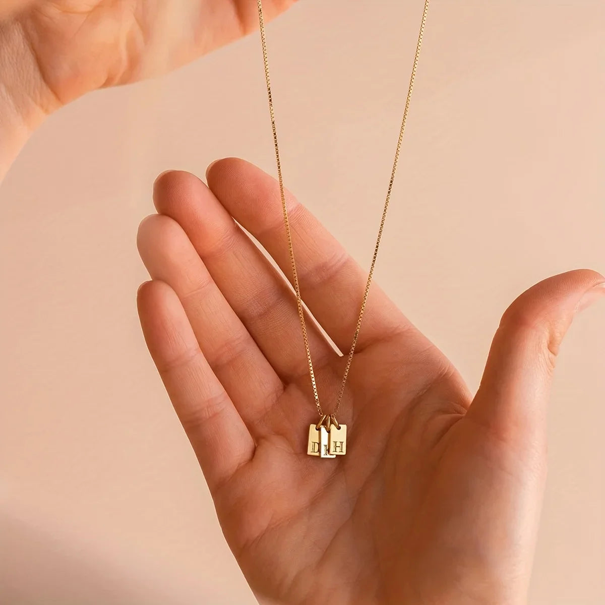 Senara Signature Initial Necklace