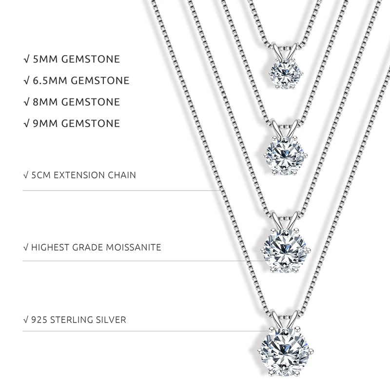 Senara Pure Solitaire Necklace