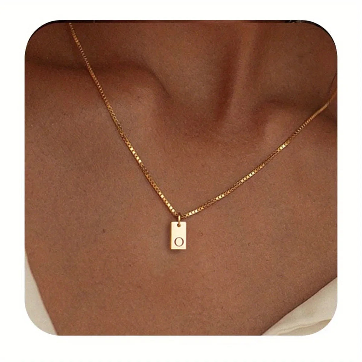 Senara Signature Initial Necklace