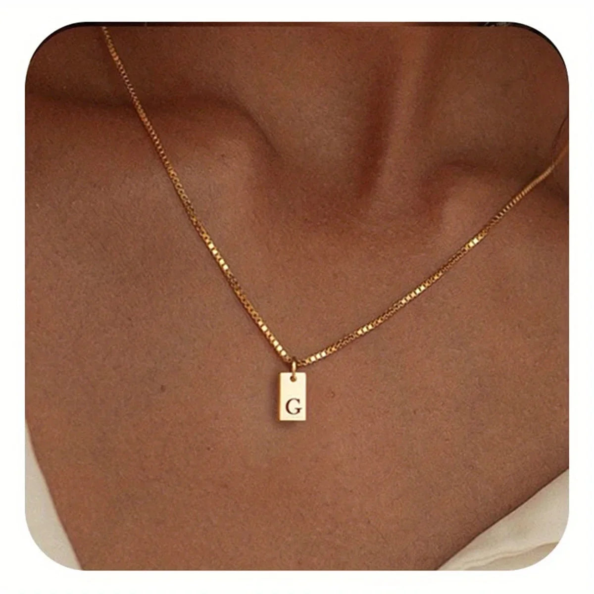 Senara Signature Initial Necklace
