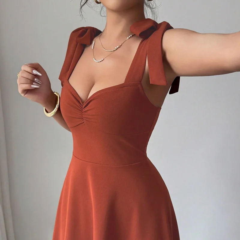 Senara Refined Line Dress