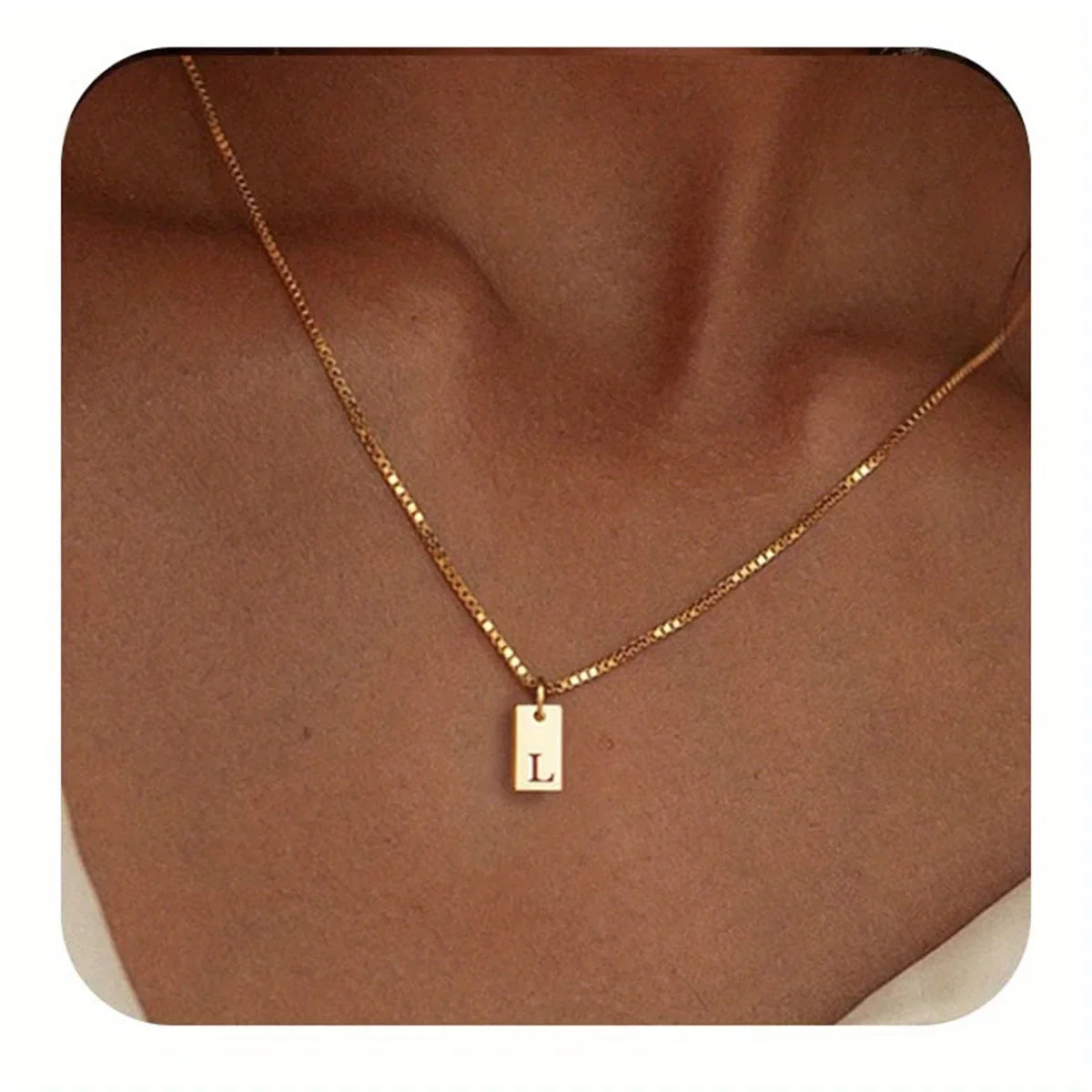 Senara Signature Initial Necklace
