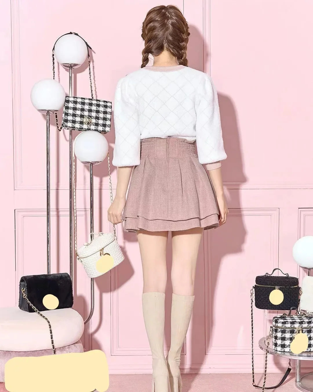 Senara Sakura Mini Skirt