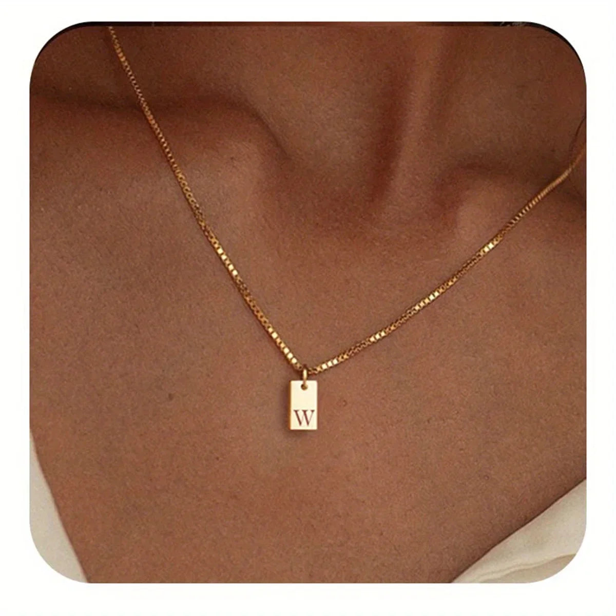 Senara Signature Initial Necklace