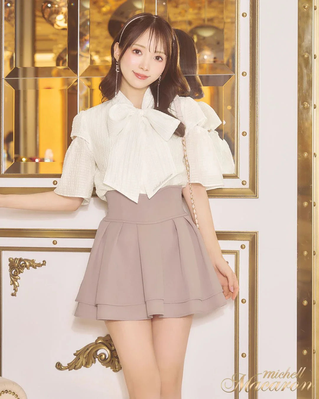 Senara Sakura Mini Skirt