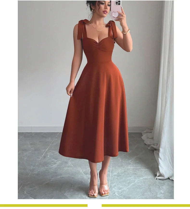 Senara Refined Line Dress