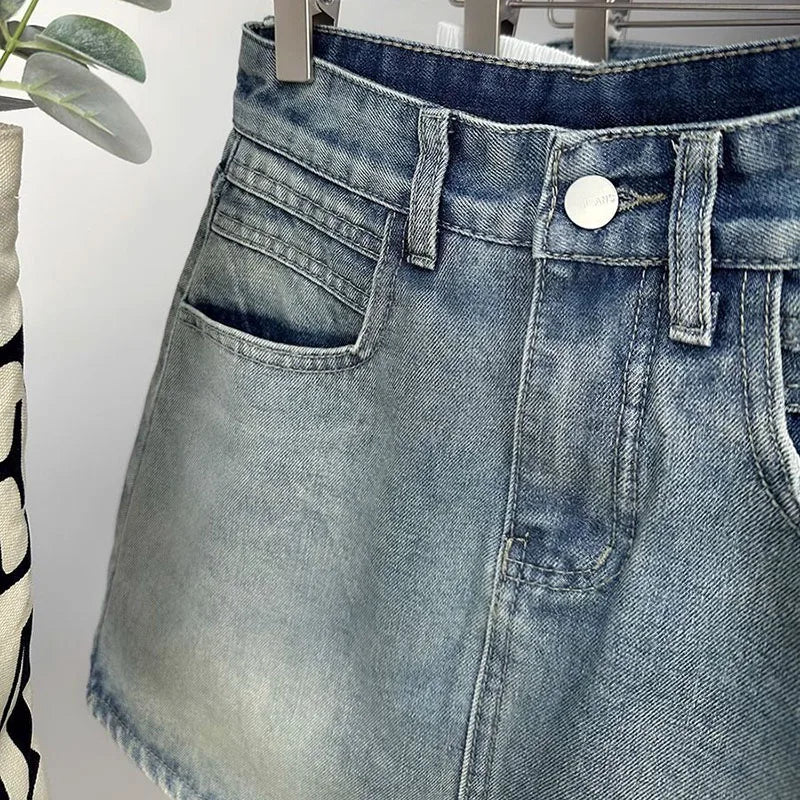 Senara Vintage Denim Mini