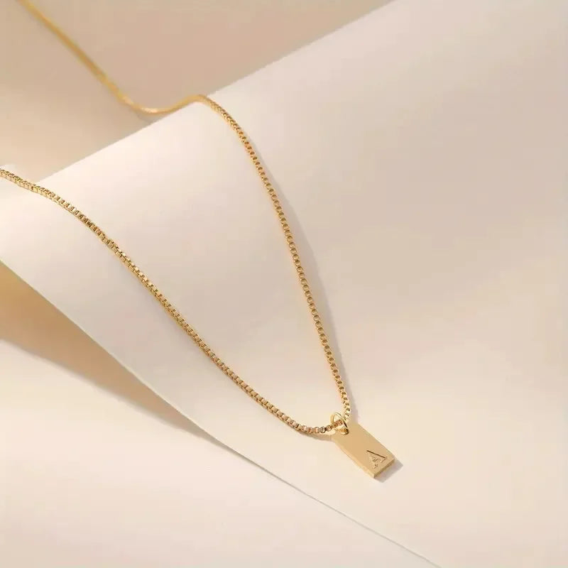 Senara Signature Initial Necklace