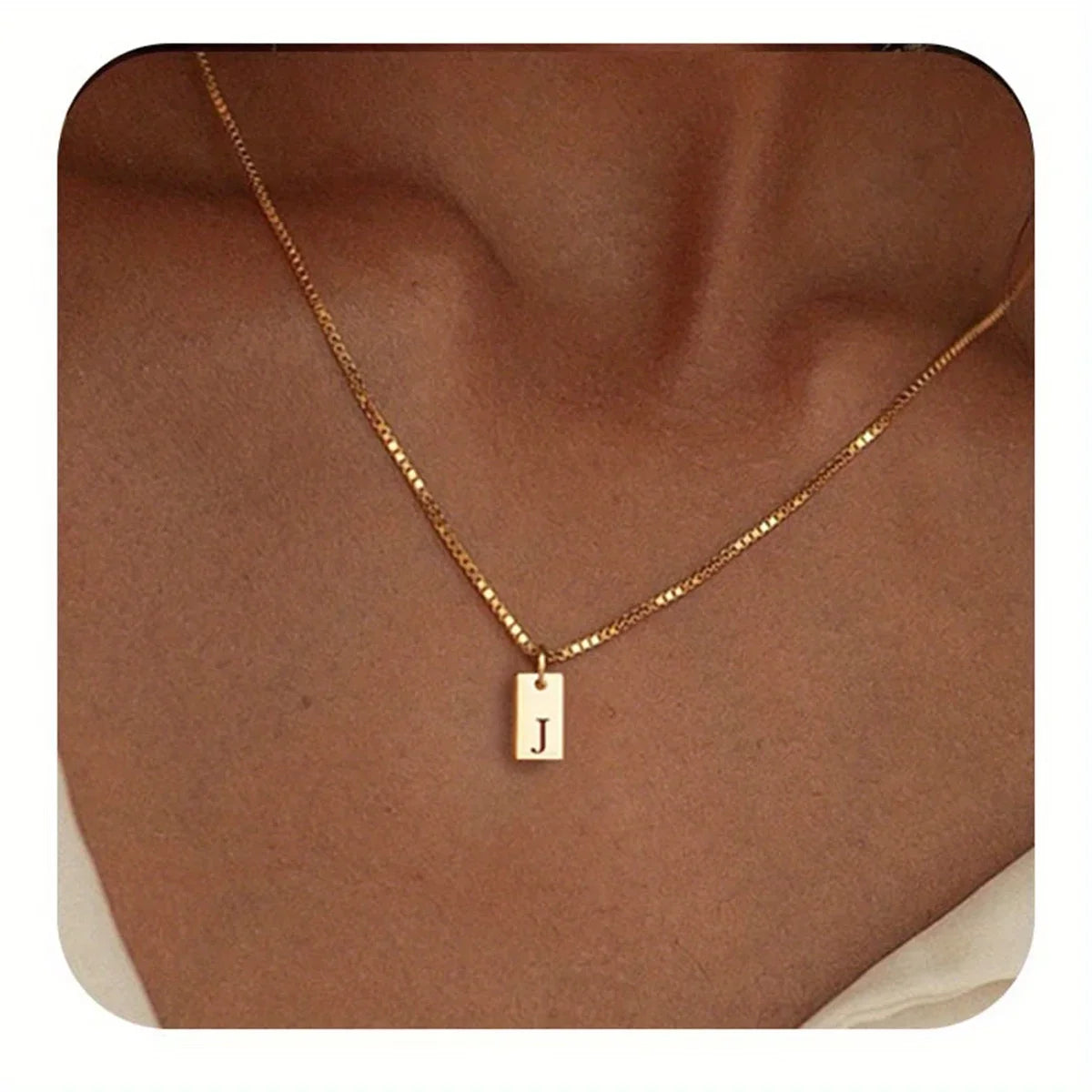 Senara Signature Initial Necklace