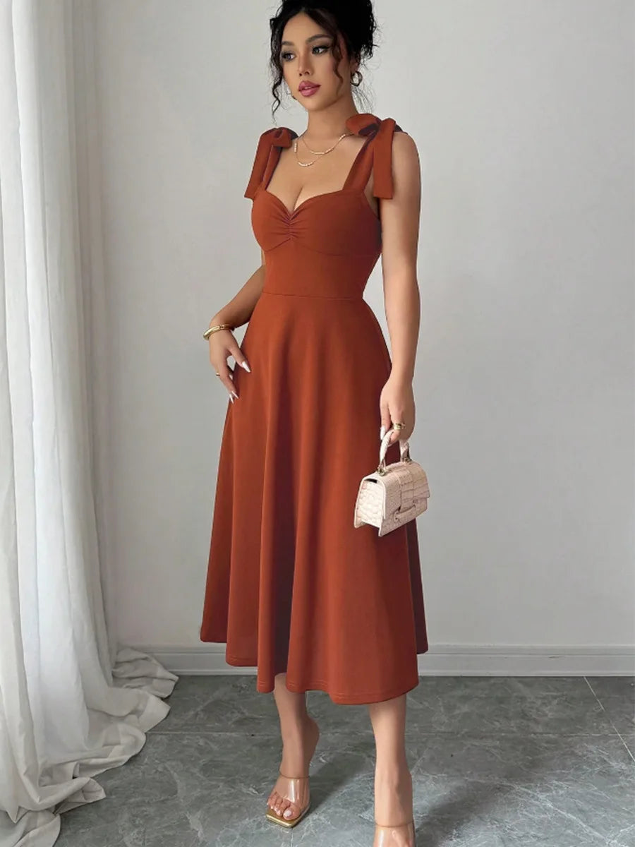 Senara Refined Line Dress