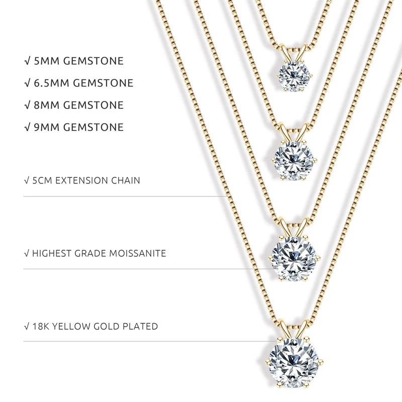 Senara Pure Solitaire Necklace