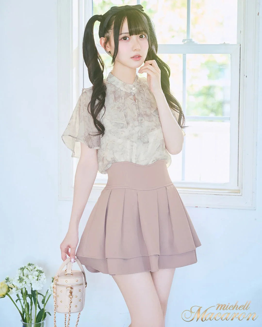 Senara Sakura Mini Skirt