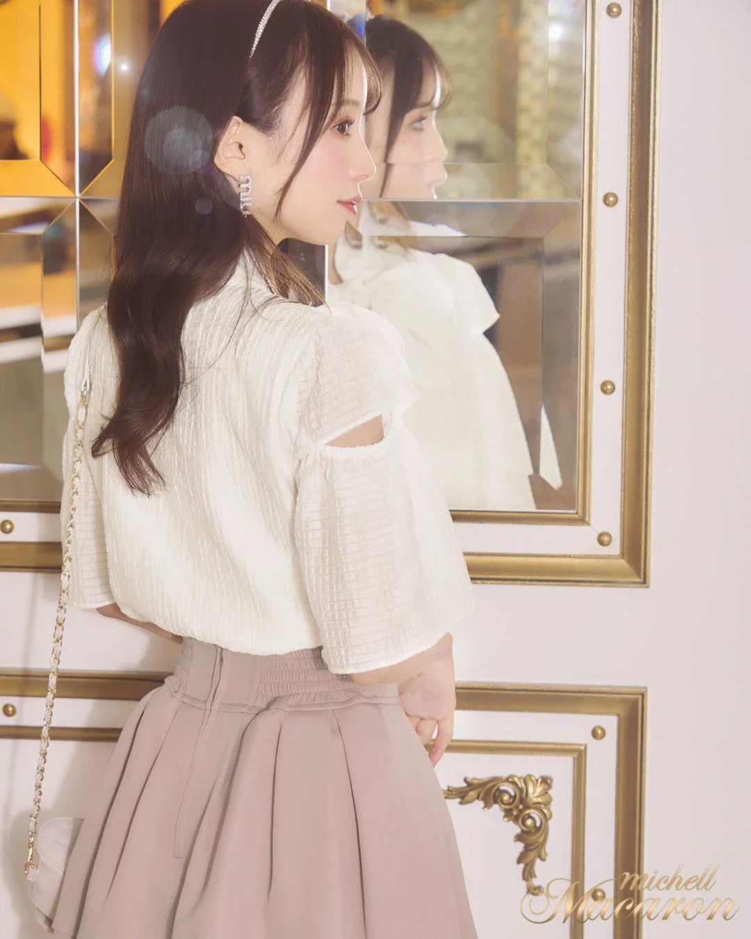 Senara Sakura Mini Skirt