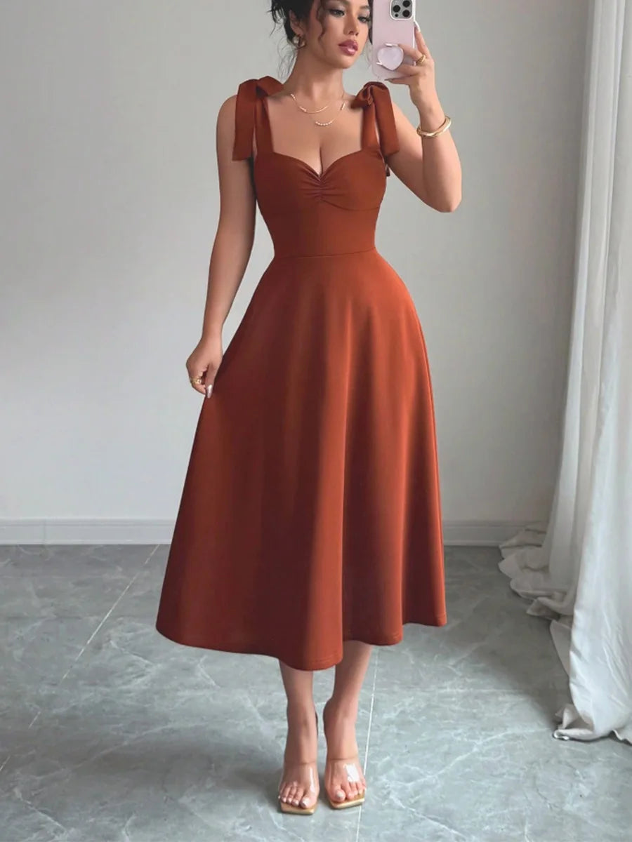 Senara Refined Line Dress