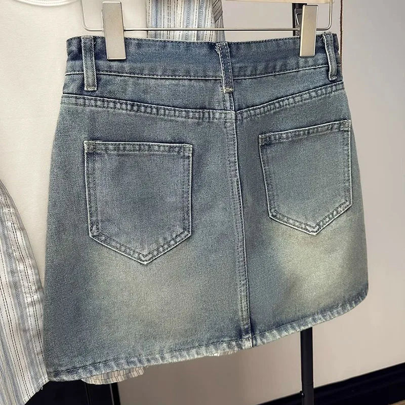 Senara Vintage Denim Mini