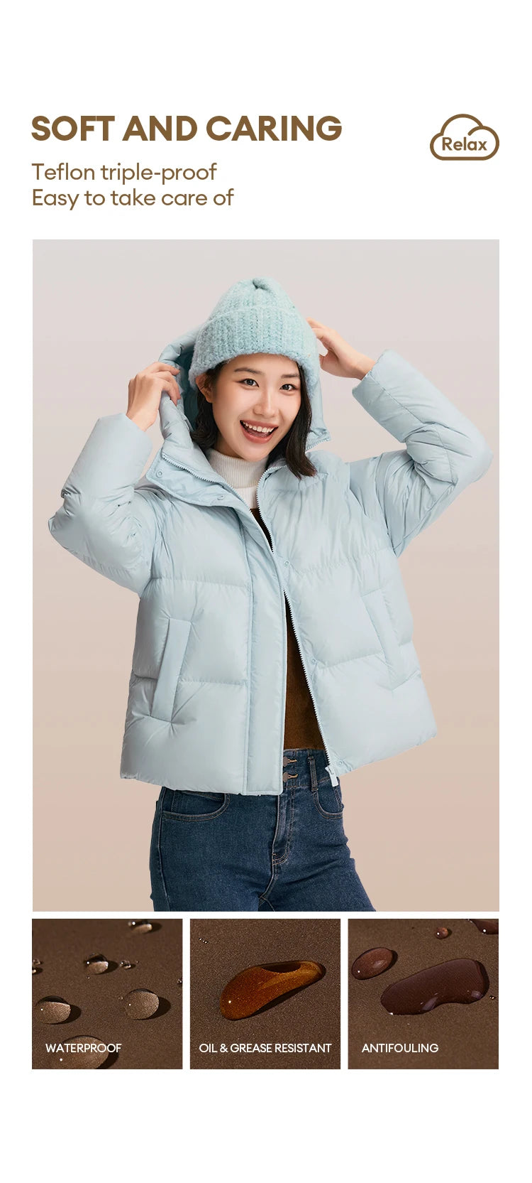 Senara Essential Down Puffer