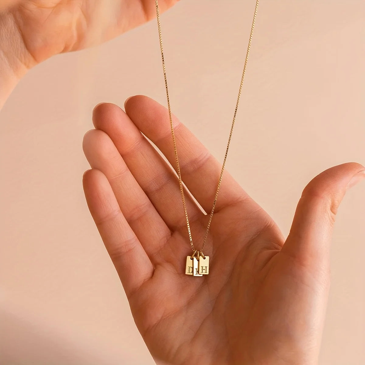 Senara Signature Initial Necklace