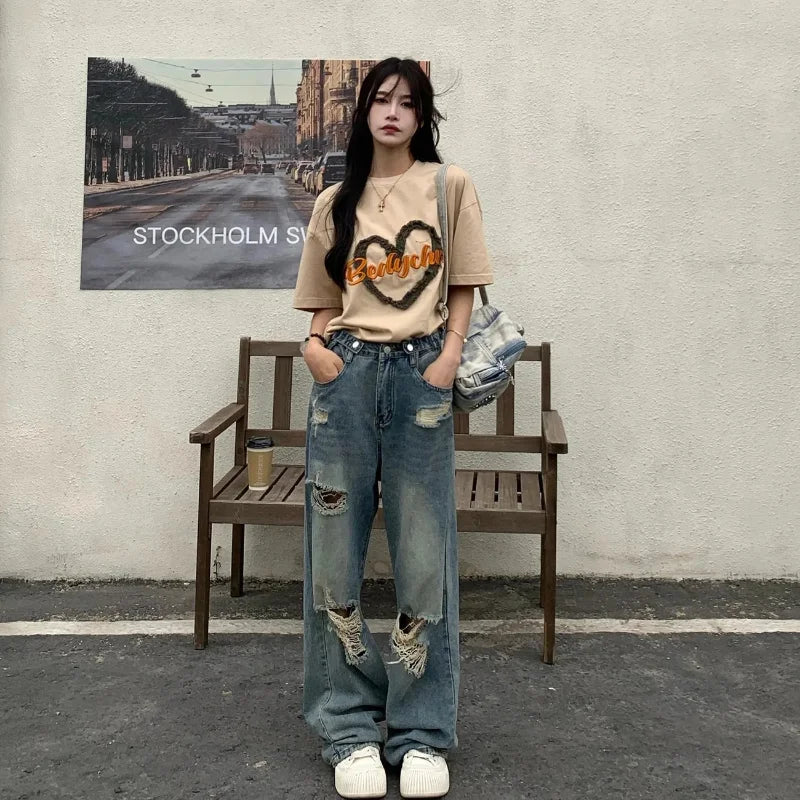 Senara Urban Cutout Denim