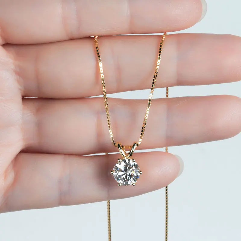 Senara Pure Solitaire Necklace