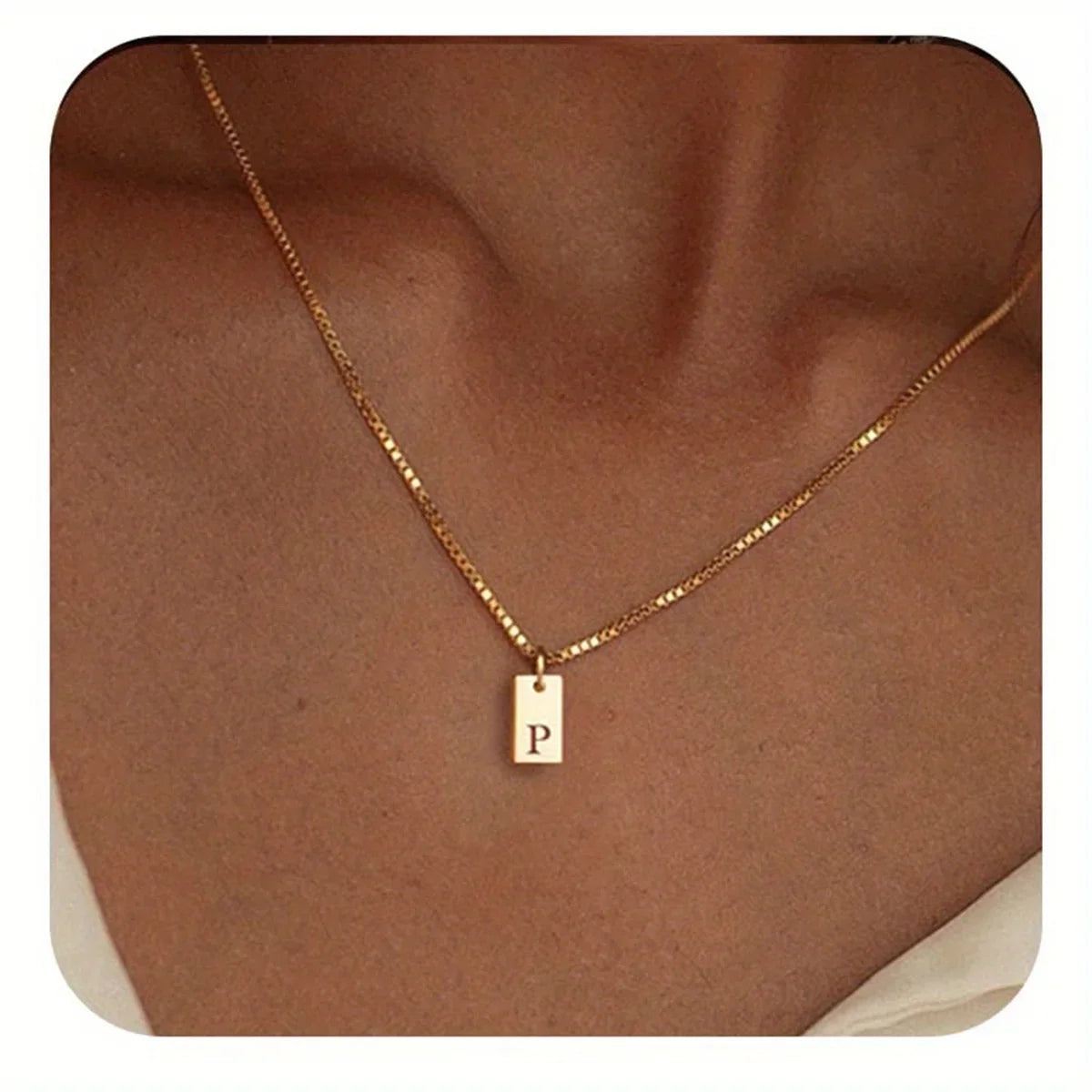 Senara Signature Initial Necklace