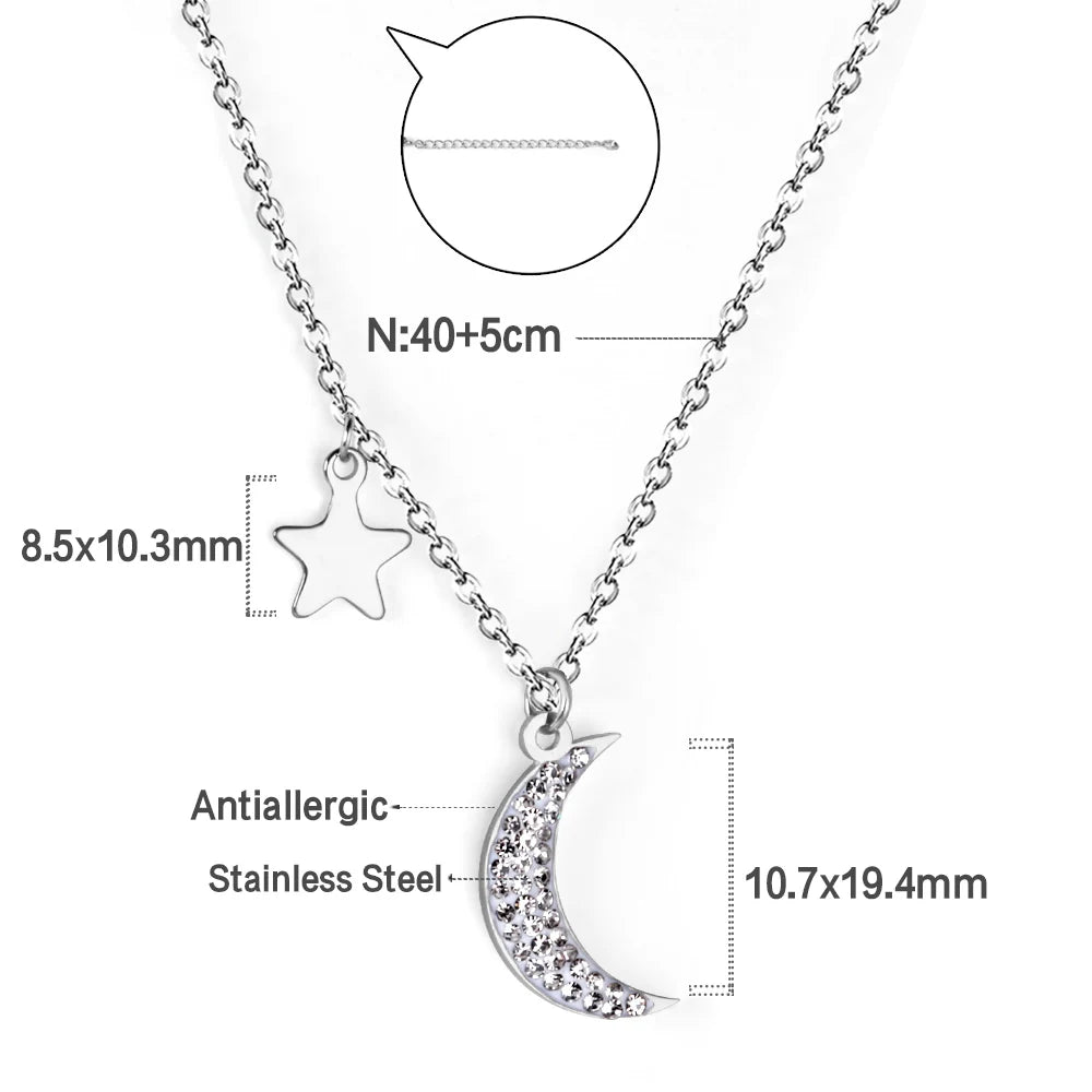 Senara Celeste Trio Necklace