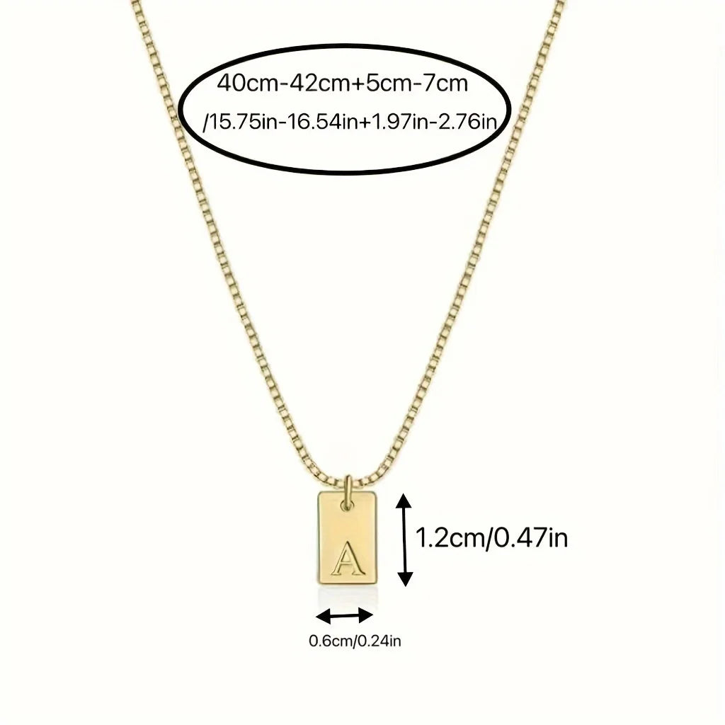 Senara Signature Initial Necklace