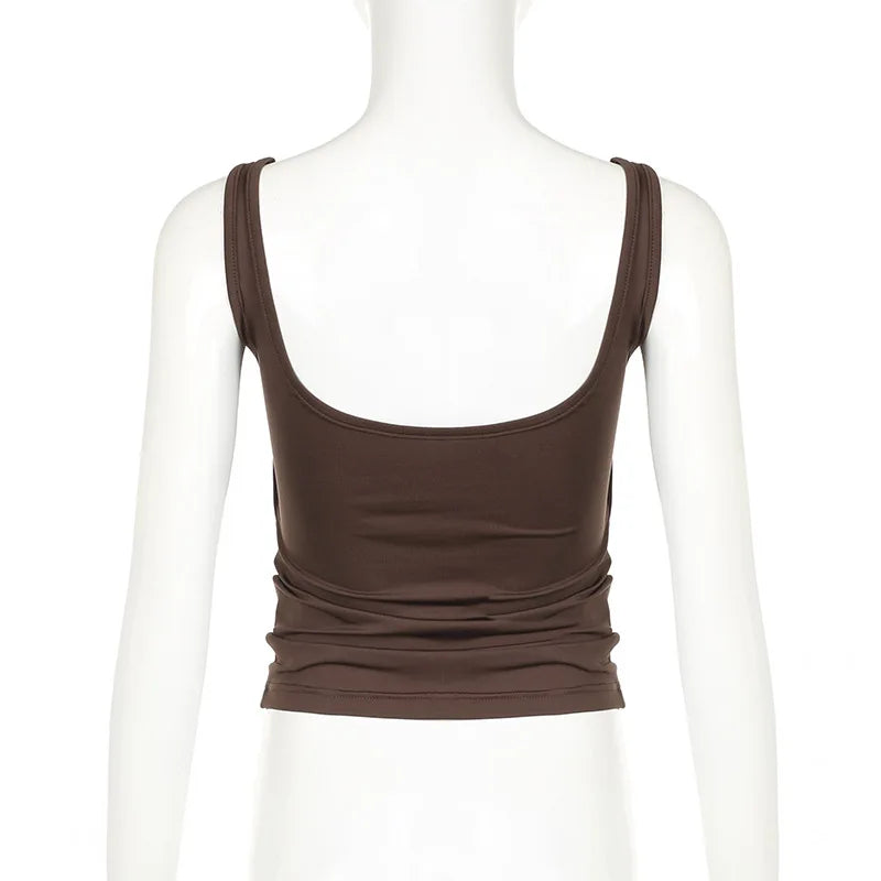 Senara Chic Street Fold Top