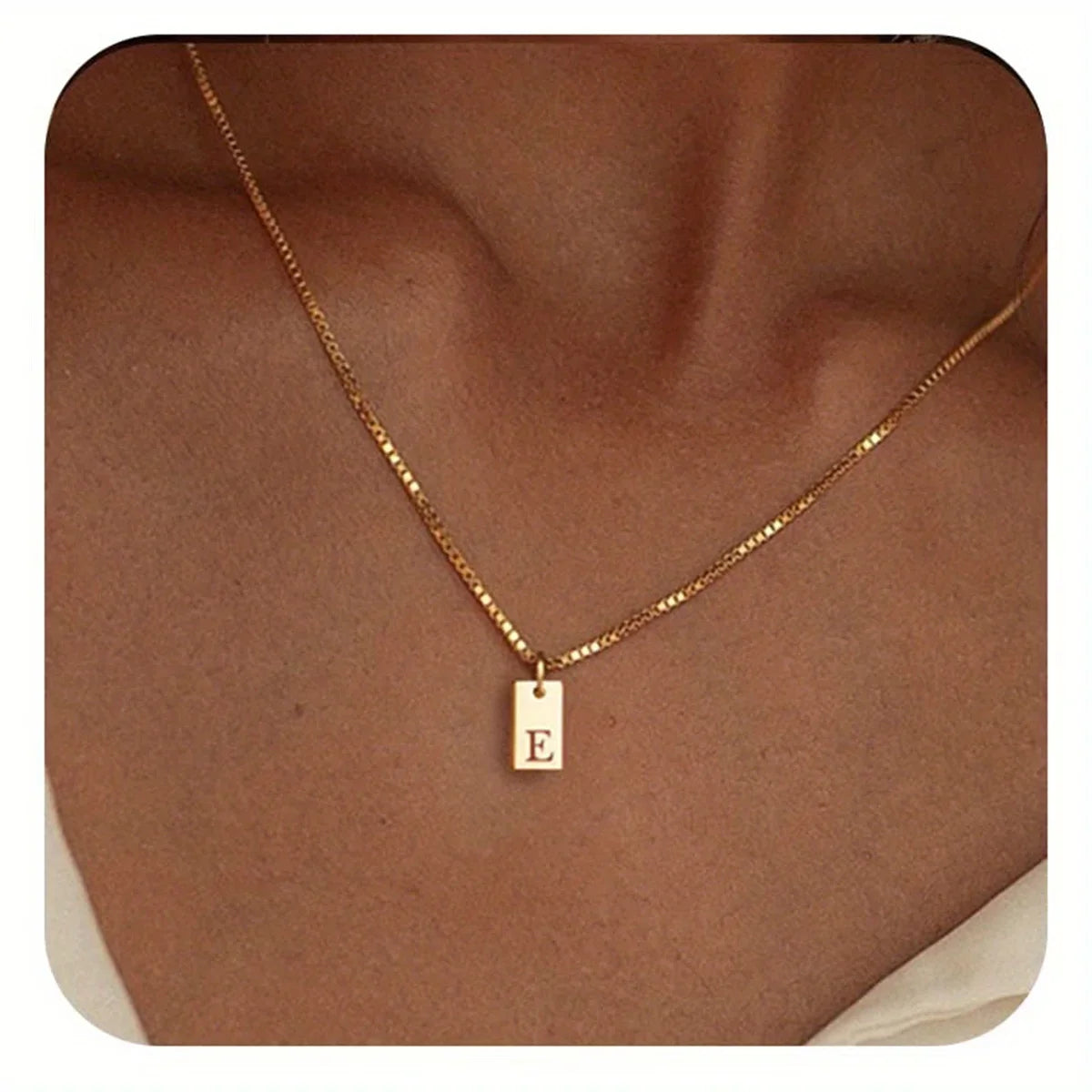 Senara Signature Initial Necklace