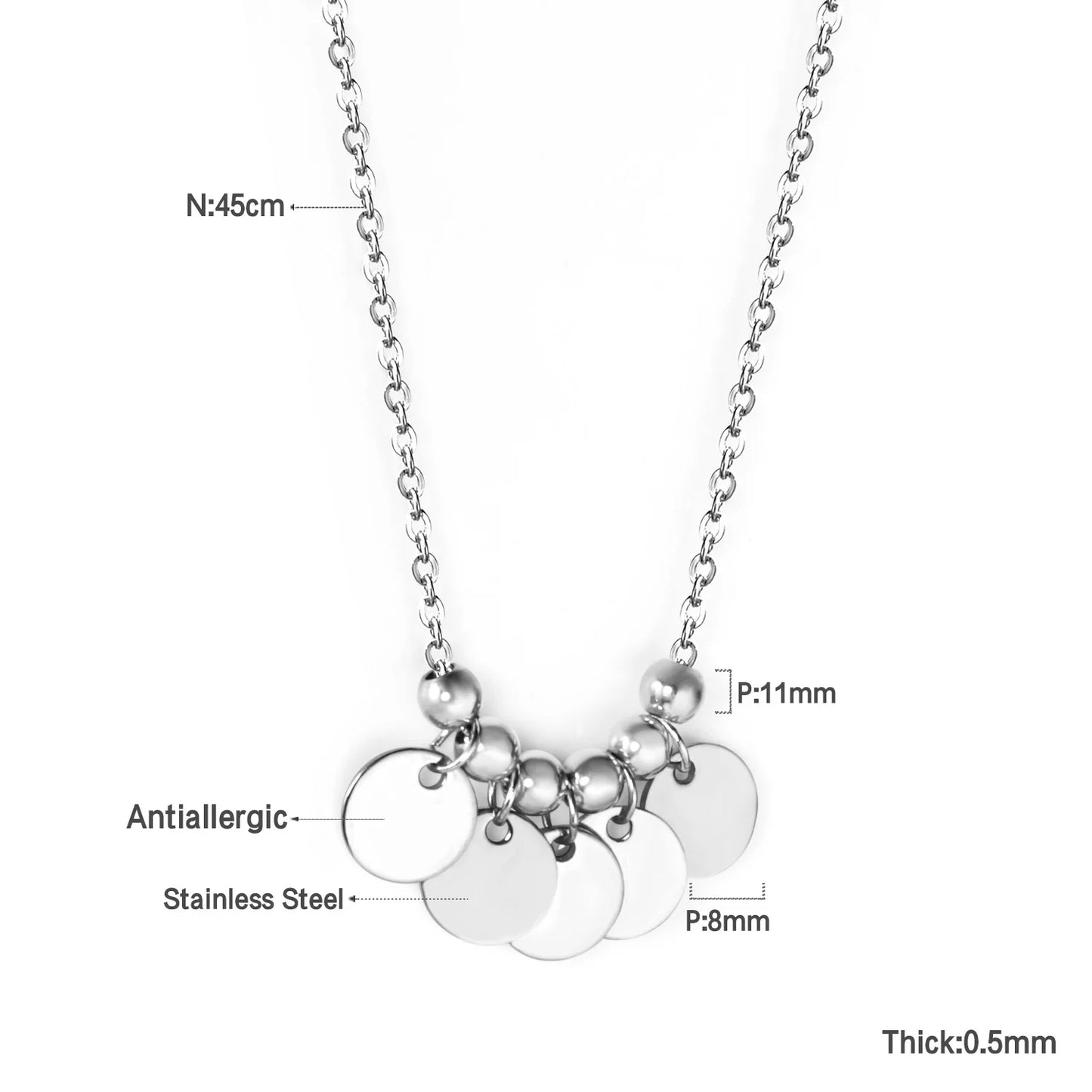 Senara Celeste Trio Necklace