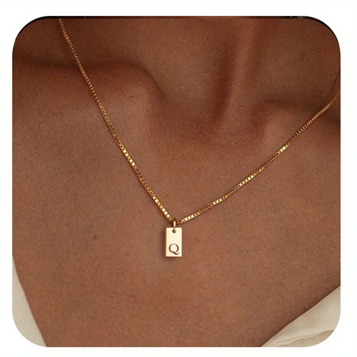 Senara Signature Initial Necklace