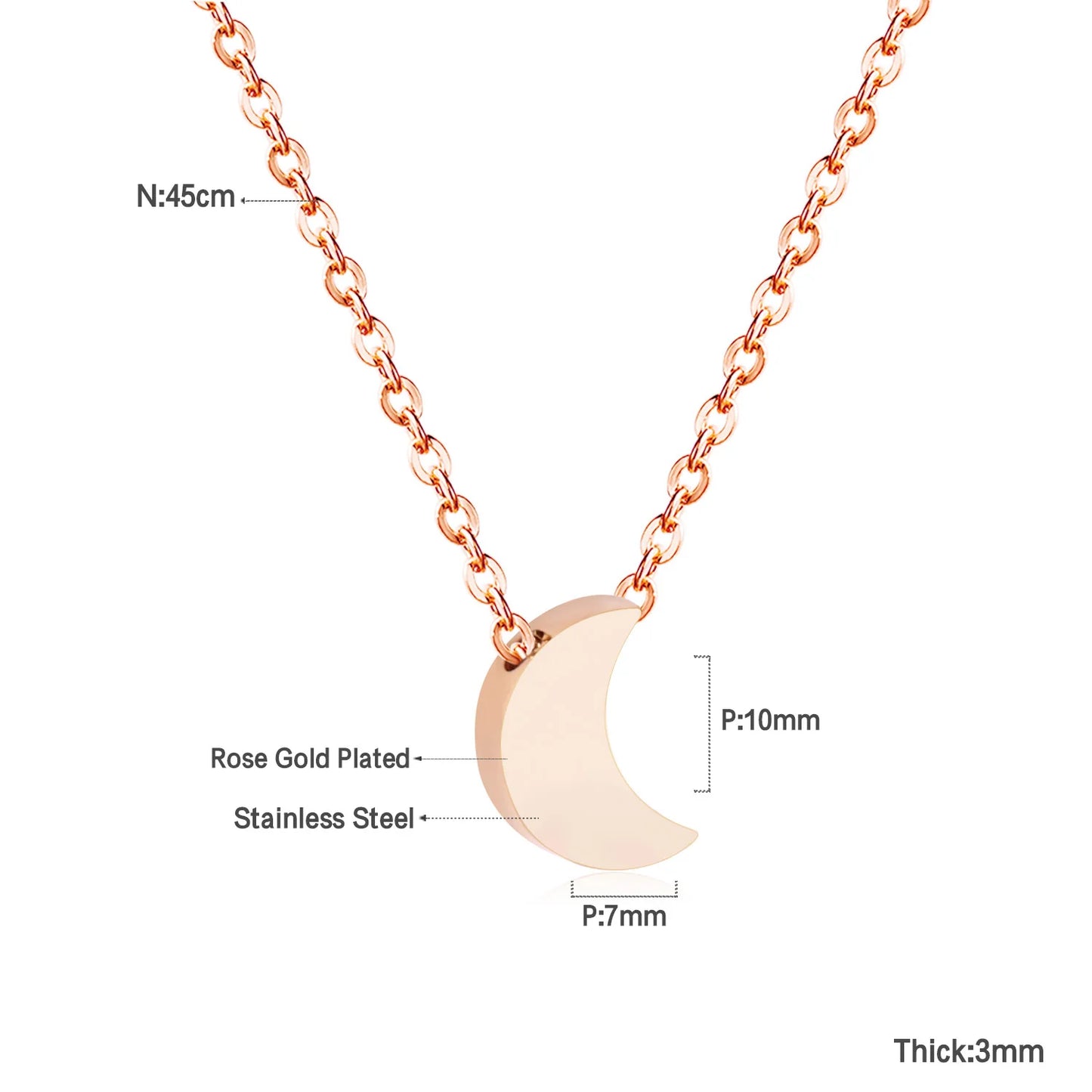 Senara Celeste Trio Necklace