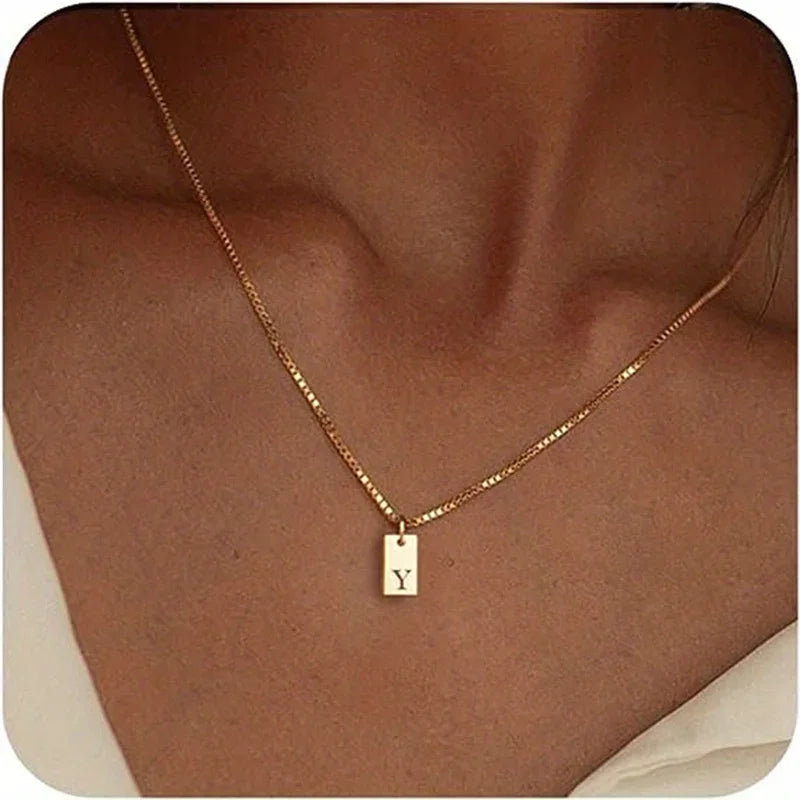 Senara Signature Initial Necklace