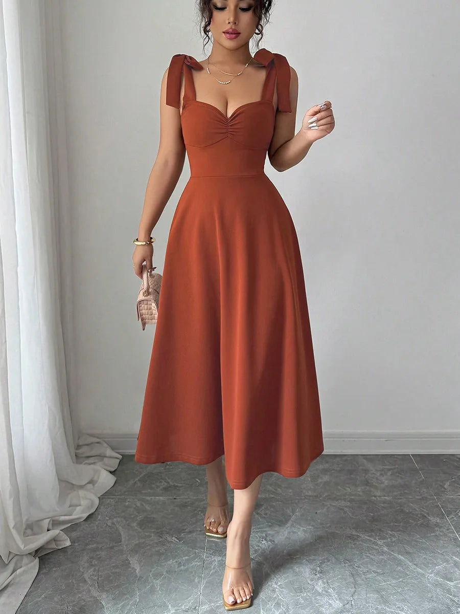 Senara Refined Line Dress