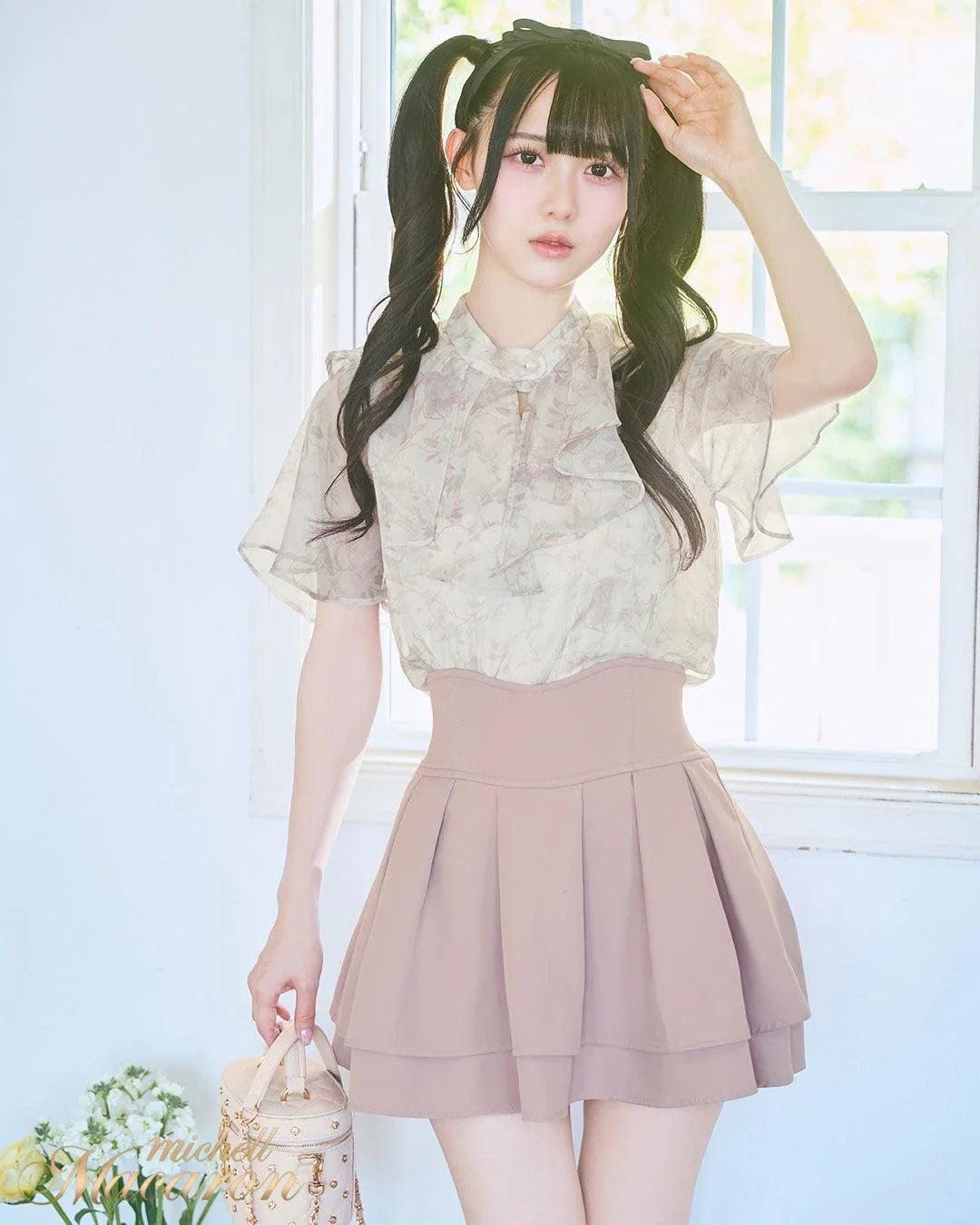Senara Sakura Mini Skirt