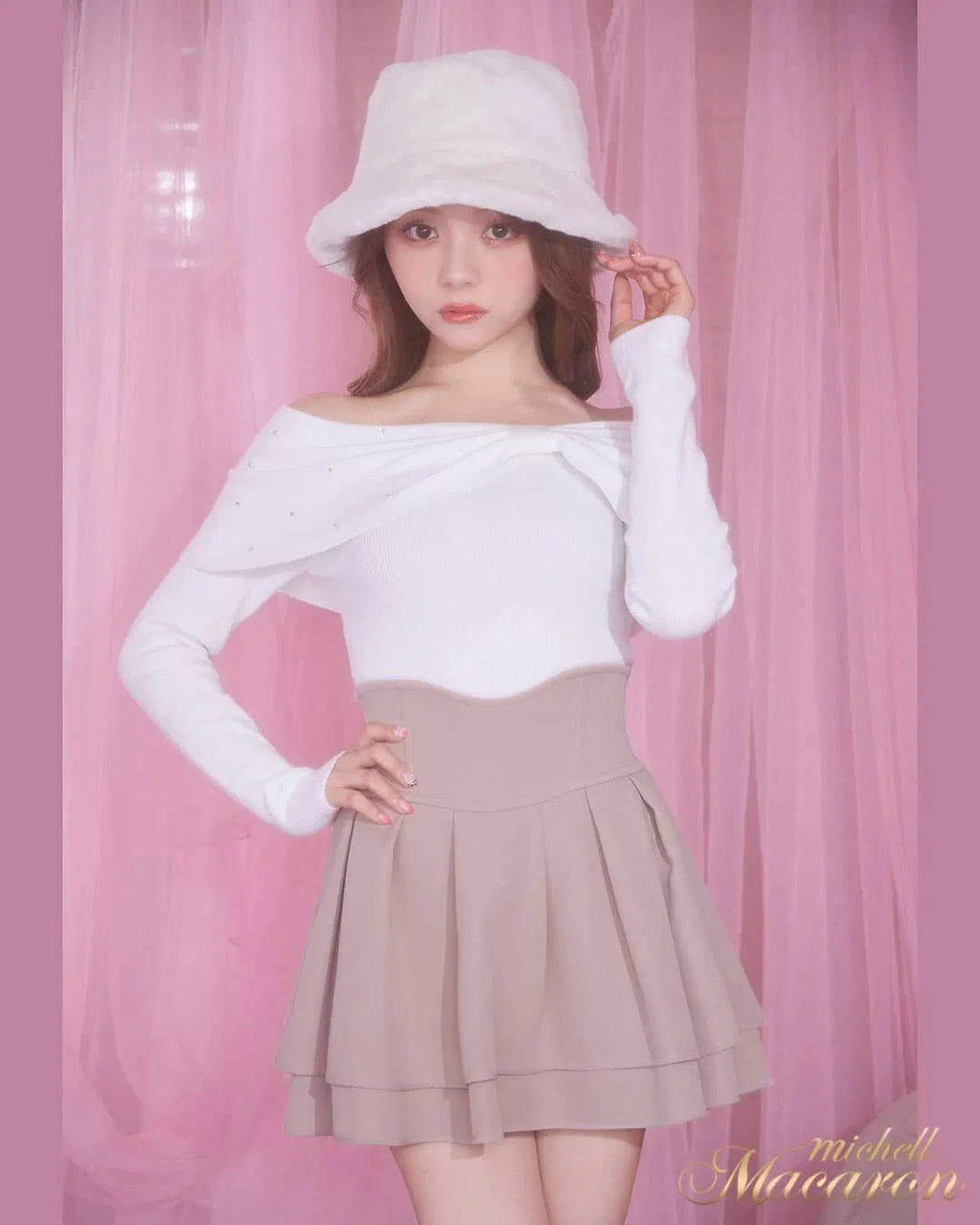 Senara Sakura Mini Skirt