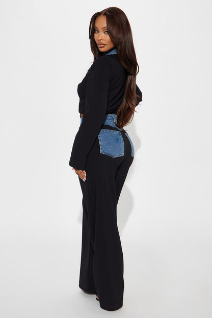 Best Dressed Jumpsuit - Black