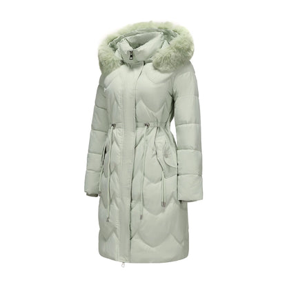 Senara Luxe Fur Collar Coat