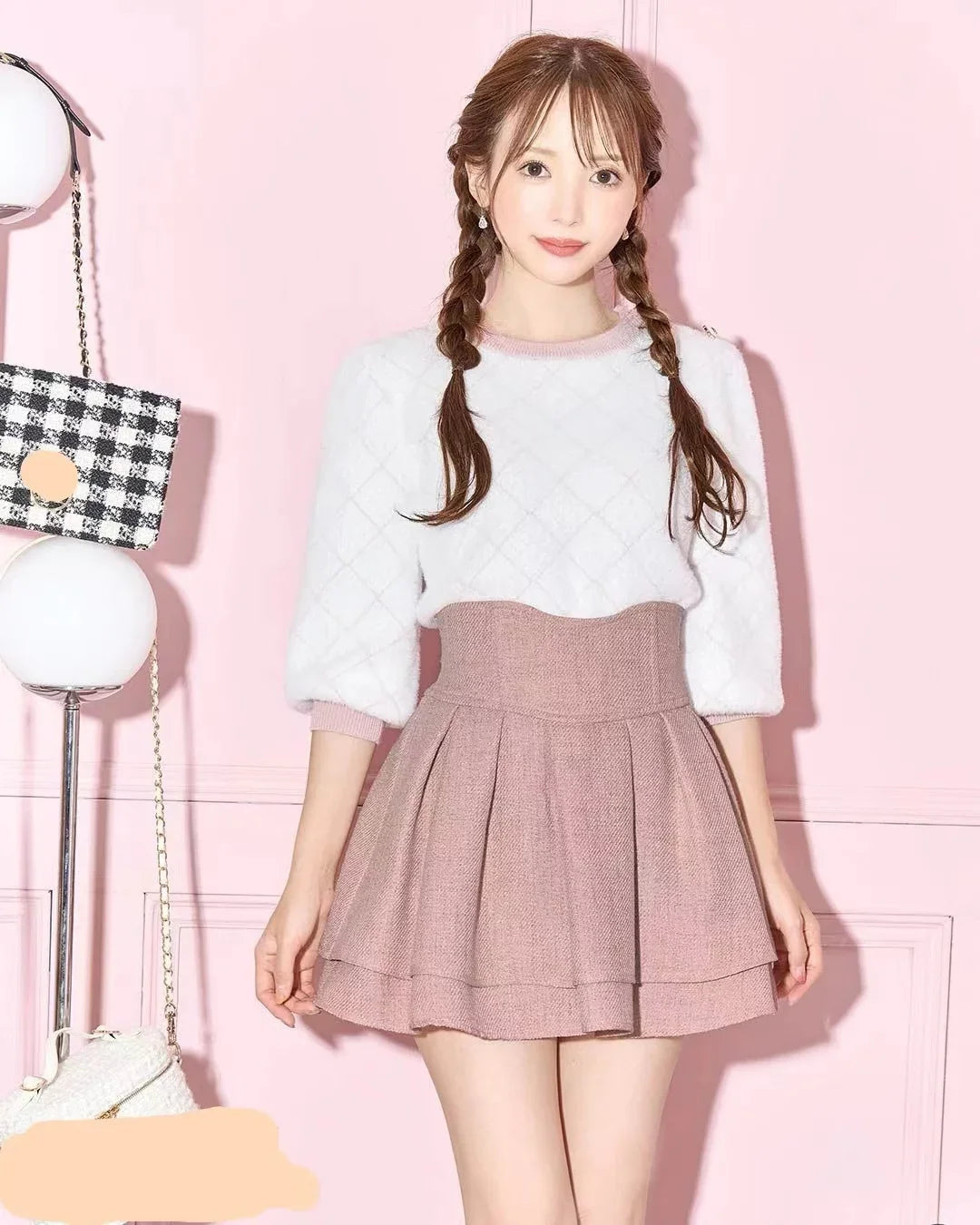 Senara Sakura Mini Skirt