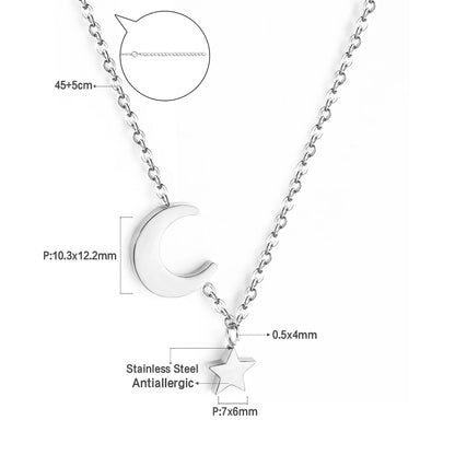 Senara Celeste Trio Necklace