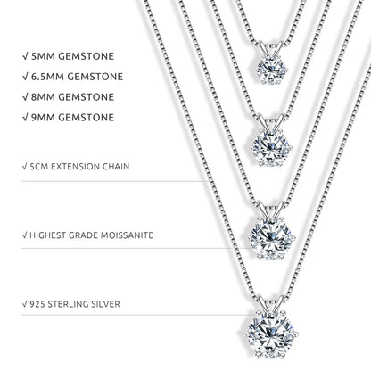 Senara Pure Solitaire Necklace