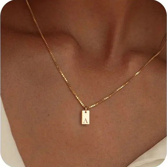 Senara Signature Initial Necklace