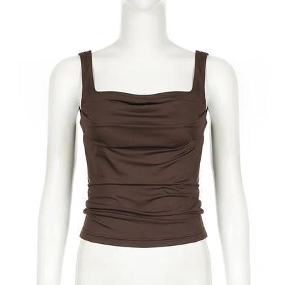 Senara Chic Street Fold Top