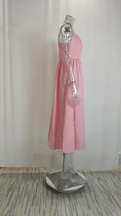 Senara Riviera Pleat Dress