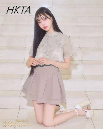 Senara Sakura Mini Skirt