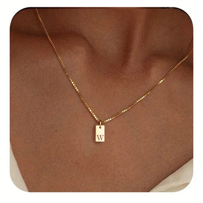 Senara Signature Initial Necklace